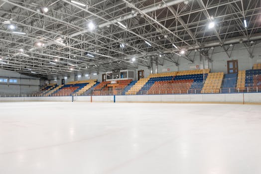 hockey rink dimensions comparison